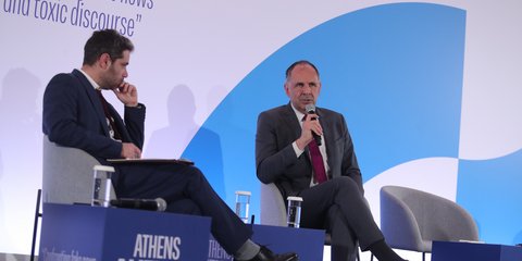 Ο Γιώργος Γεραπετρίτης στο Alitheia Forum