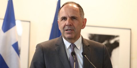 Ο υπουργός Εξωτερικών, Γιώργος Γεραπετρίτης