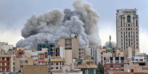 Βομβαρδισμός στην πρωτεύουσα του Ιράν, Τεχεράνη