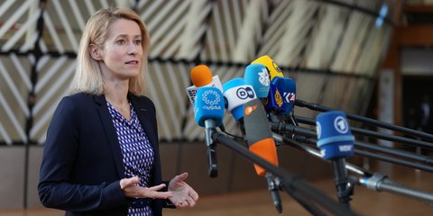 Η επικεφαλής της ευρωπαϊκής διπλωματίας, Κάγια Κάλας