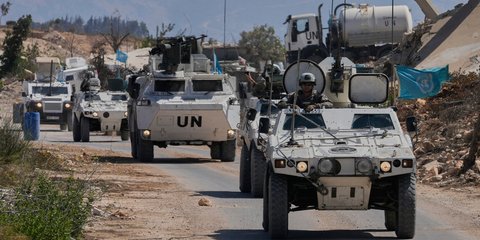 Ειρηνευτική δύναμη του ΟΗΕ στα σύνορα του Λιβάνου με το Ισραήλ