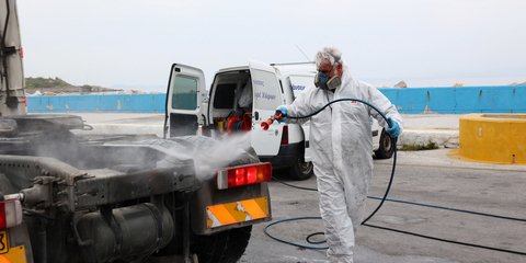 Λέσβος, αφθώδης πυρετός  