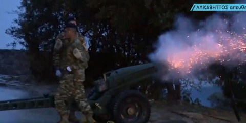 Λυκαβηττός: Οι 21 κανονιοβολισμοί για την 25η Μαρτίου