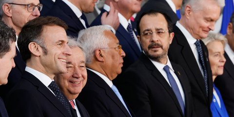 Χριστοδουλίδης, Μακρόν, Κόστα και Γκουτέρες από τη Σύνοδο της ΕΕ