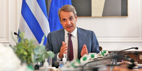 Ο πρωθυπουργός Κυριάκος Μητσοτάκης