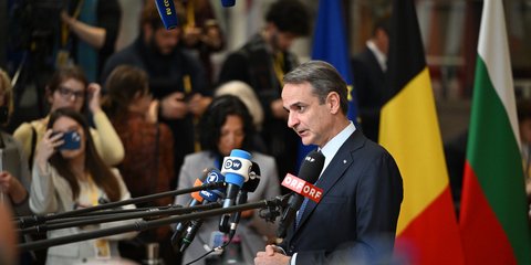 Κυριάκος Μητσοτάκης στη Σύνοδο Κορυφής 