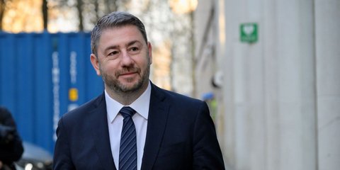 Ο πρόεδρος του ΠΑΣΟΚ Νίκος Ανδρουλάκης