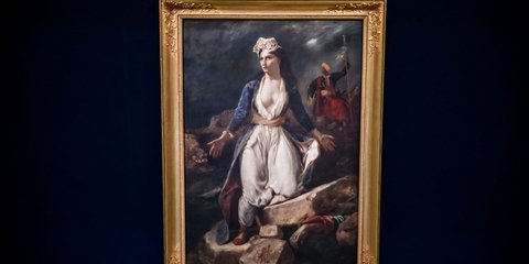 O εμβληματικός πίνακας του Ντελακρουά