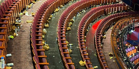 Μια όχι και τόσο λαμπερή εικόνα των Όσκαρ -Τα σκουπίδια που άφησαν πίσω τους οι σταρ