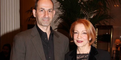 Η Πέμη Ζούνη με τον σύζυγό της Στάθη Σκέντζο