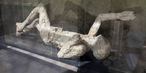 Εκμαγείο θύματος της Πομπηίας