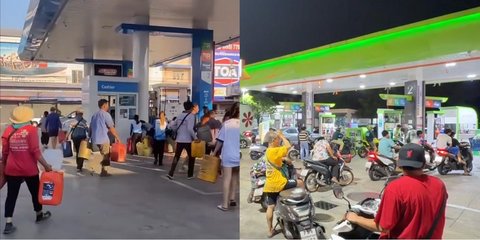 Πανικός στα πρατήρια καυσίμων στην Ταϊλάνδη 