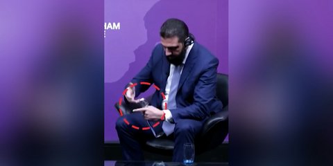 Ο Σύρος πρόεδρος αλ-Σάρα δυσκολεύτηκε να ανοίξει ένα μπουκάλι νερό