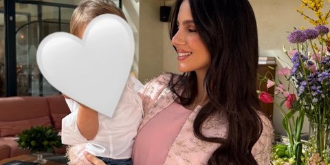 Η Αλεξάνδρα Νίκα με τον γιο της, Βασίλη Αργυρό