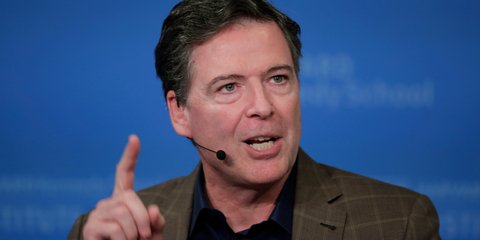 Ο πρώην διευθυντής του FBI, Τζέιμς Κόμεϊ,