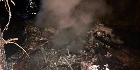 Συντριβή μεταγωγικού αεροσκάφους στην Κριμαία 