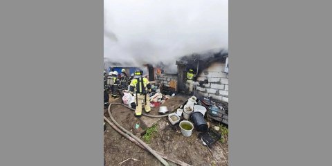 Πυρκαγιά δυτική Ρωσία