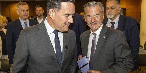 Άδωνις Γεωργιάδης & Κωνσταντίνος Στρατάκης