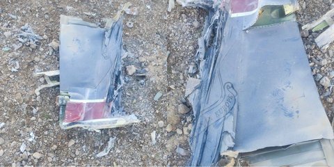 Συντρίμμια μαχητικού F-35 των ΗΠΑ, υποστηρίζει το Ιράν ότι εικονίζονται στις φωτογραφίες 