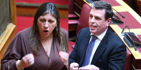Κόντρα Κωνσταντοπούλου - Καιρίδη στη Βουλή