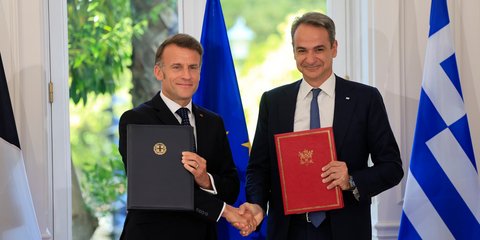 Μητσοτάκης Μακρόν συμφωνία