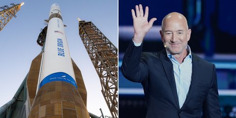 Αποτυχία για τη Blue Origin του Μπέζος