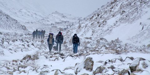 Ορειβάτες στο όρος Έβερεστ