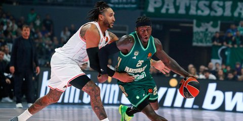 Ο Κέντρικ Ναν στο Παναθηναϊκός-Χάποελ Τελ Αβίβ