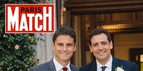 Ο Γκαμπριέλ Ατάλ και ο σύζυγός του