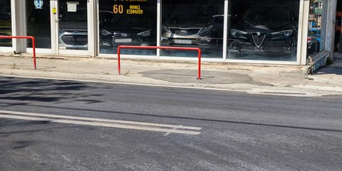 Το σημείο που έγινε το τροχαίο με την 16χρονη στην Λιοσίων