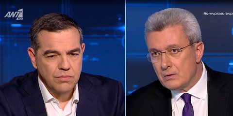 Συνέντευξη Τσίπρα στον ΑΝΤ1