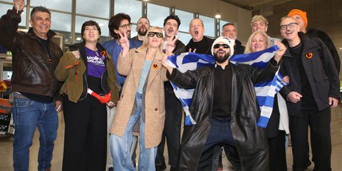 Αναχώρησε η ελληνική αποστολή για τη Eurovision 2026