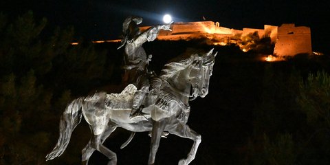 Η Μπλε Σελήνη πάνω από το Ναύπλιο