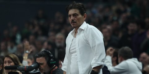 Ο Δημήτρης Γιαννακόπουλος σε αγώνα του Παναθηναϊκού AKTOR