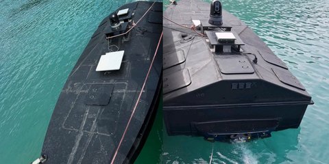 Το θαλάσσιο drone που εντοπίστηκε από ψαράδες στη Λευκάδα
