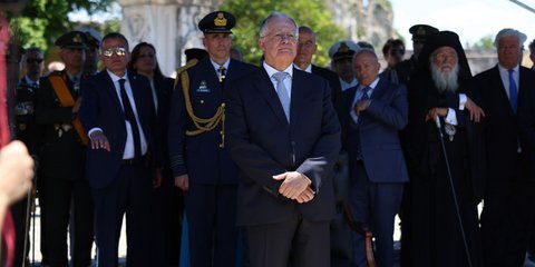 Ο Πρόεδρος της Δημοκρατίας, Κωνσταντίνος Τασούλας, στην Κέρκυρα