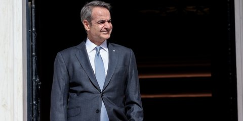 Ο πρωθυπουργός Κυριάκος Μητσοτάκης 