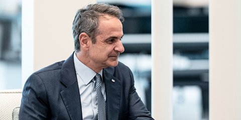 Kyriakos Mitsotakis at Amman