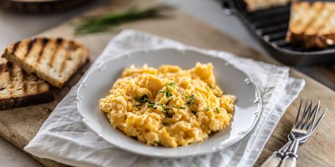 scrambled eggs