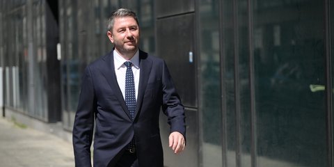 Ο πρόεδρος του ΠΑΣΟΚ, Νίκος Ανδρουλάκης
