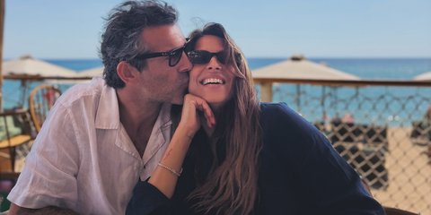 Ο Φίλιππος Μιχόπουλος με την σύντροφό του Κωνσταντίνα Ευρυπίδου