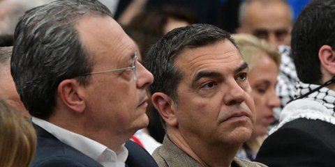 Σωκράτης Φάμελλος και Αλέξης Τσίπρας