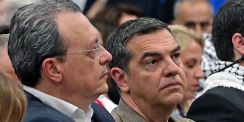 Σωκράτης Φάμελλος και Αλέξης Τσίπρας