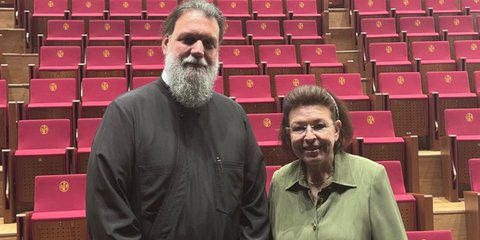 Το «Ιωνικό Κέντρο» της Ιεράς Μητροπόλεως Ν. Ιωνίας επισκέφθηκε η Λίνα Μενδώνη