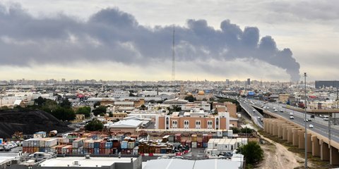 Καπνοί στο διεθνές αεροδρόμιο του Κουβέιτ