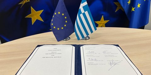Η Ελλάδα υπέγραψε τη συμμετοχή της στο πρόγραμμα SAFE για την ενίσχυση της άμυνας στην περιοχή της Μεσογείου