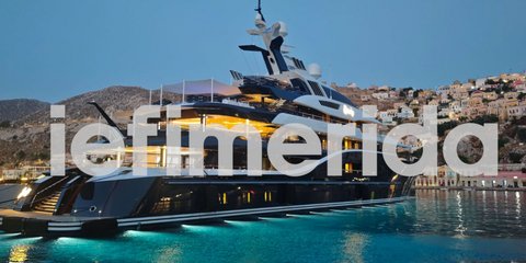 Στη Σύμη το πλωτό παλάτι του πρίγκιπα της Σαουδικής Αραβίας
