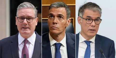 Κιρ Στάρμερ, Πέδρο Σάντσεθ, Ολιβιέ Φορ