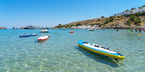 Sup και κολύμπι