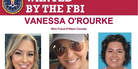 Η αφίσα του FBI για την καταζητούμενη Βανέσσα Ο' Ρουρκ